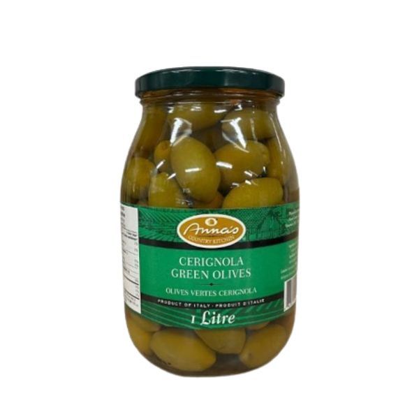 Anna'a Country Kitchen Cerignola Olives 1L